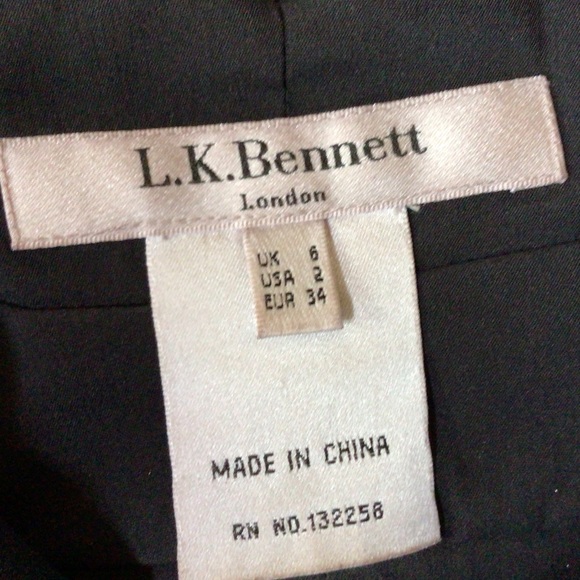 L.K. BENNETT
V-Neck Knee-Length Dress, 2 - Picture 6 of 11